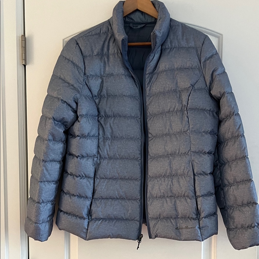 Blue Eddie Bauer Puffer Jacket